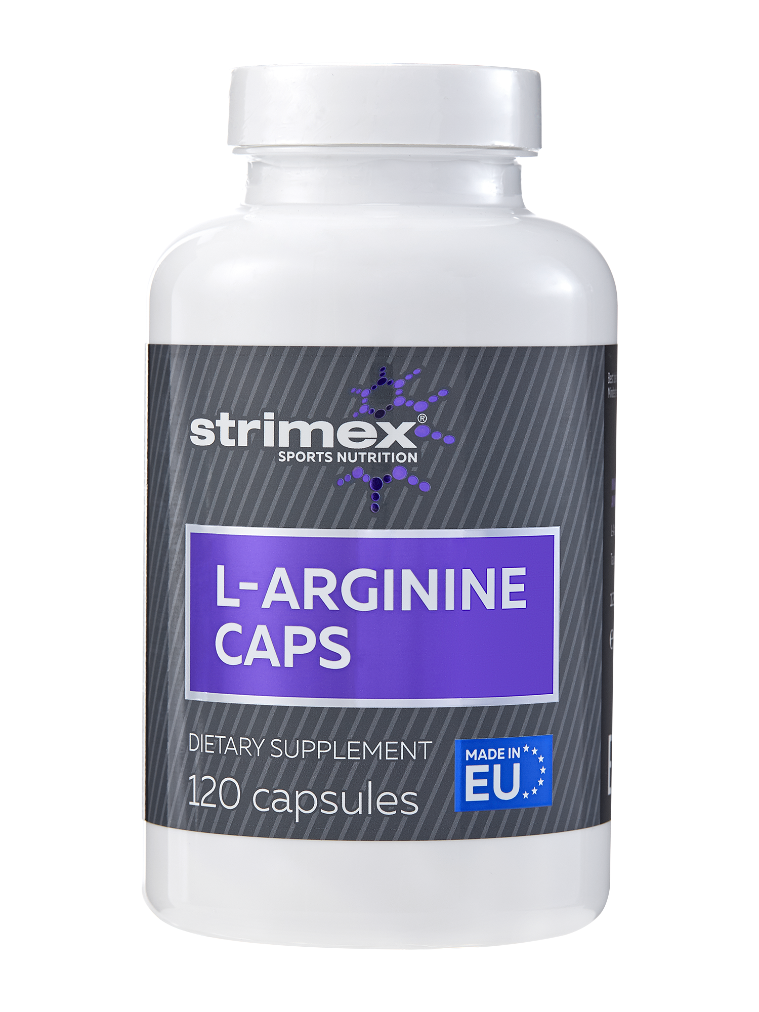 Аргинин L-Arginine Strimex, 120 капс.