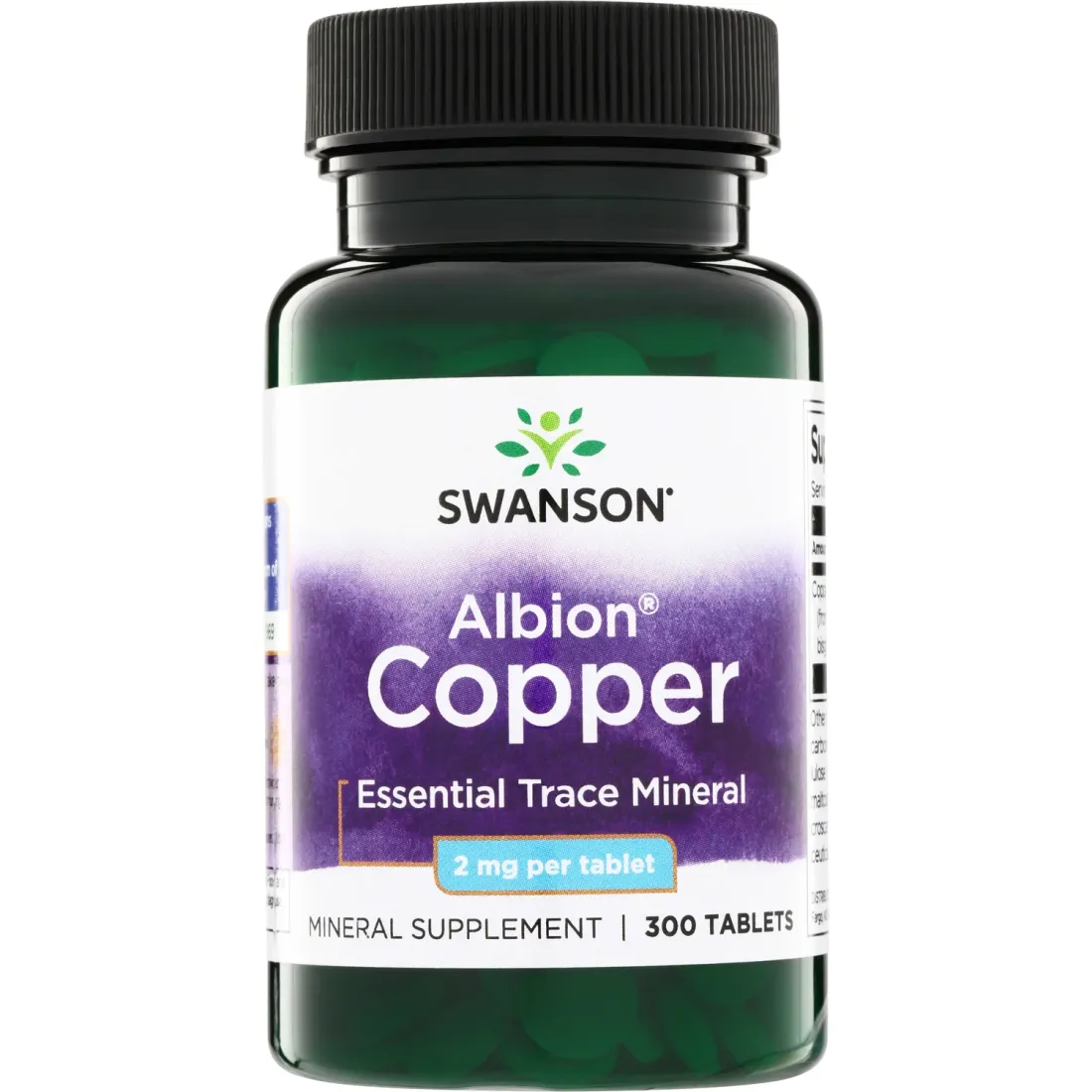 Медь Copper 2 mg Albion SWANSON, 300 таблеток