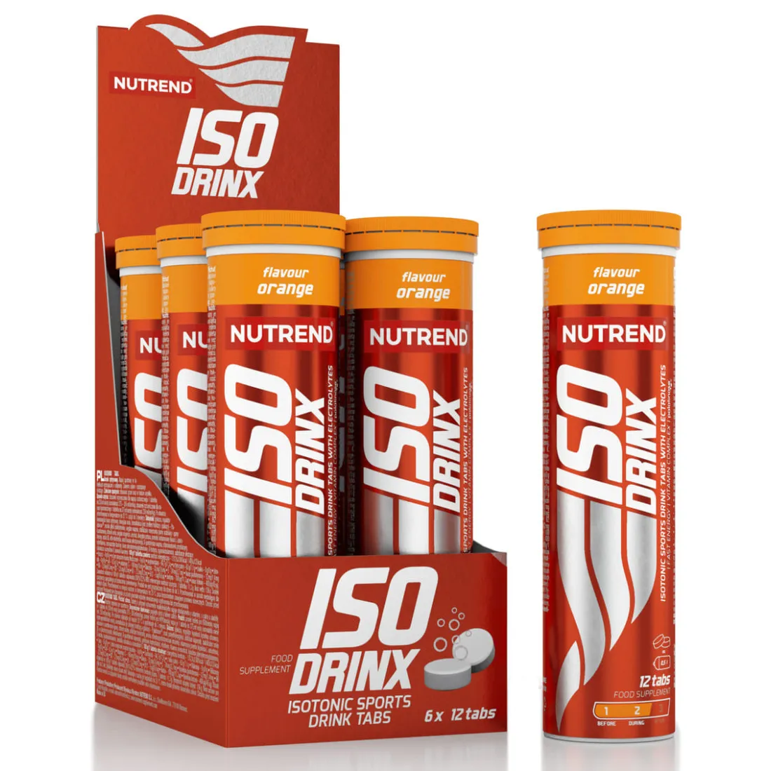 Изотоник ISODRINX TABS Nutrend, 12 таб