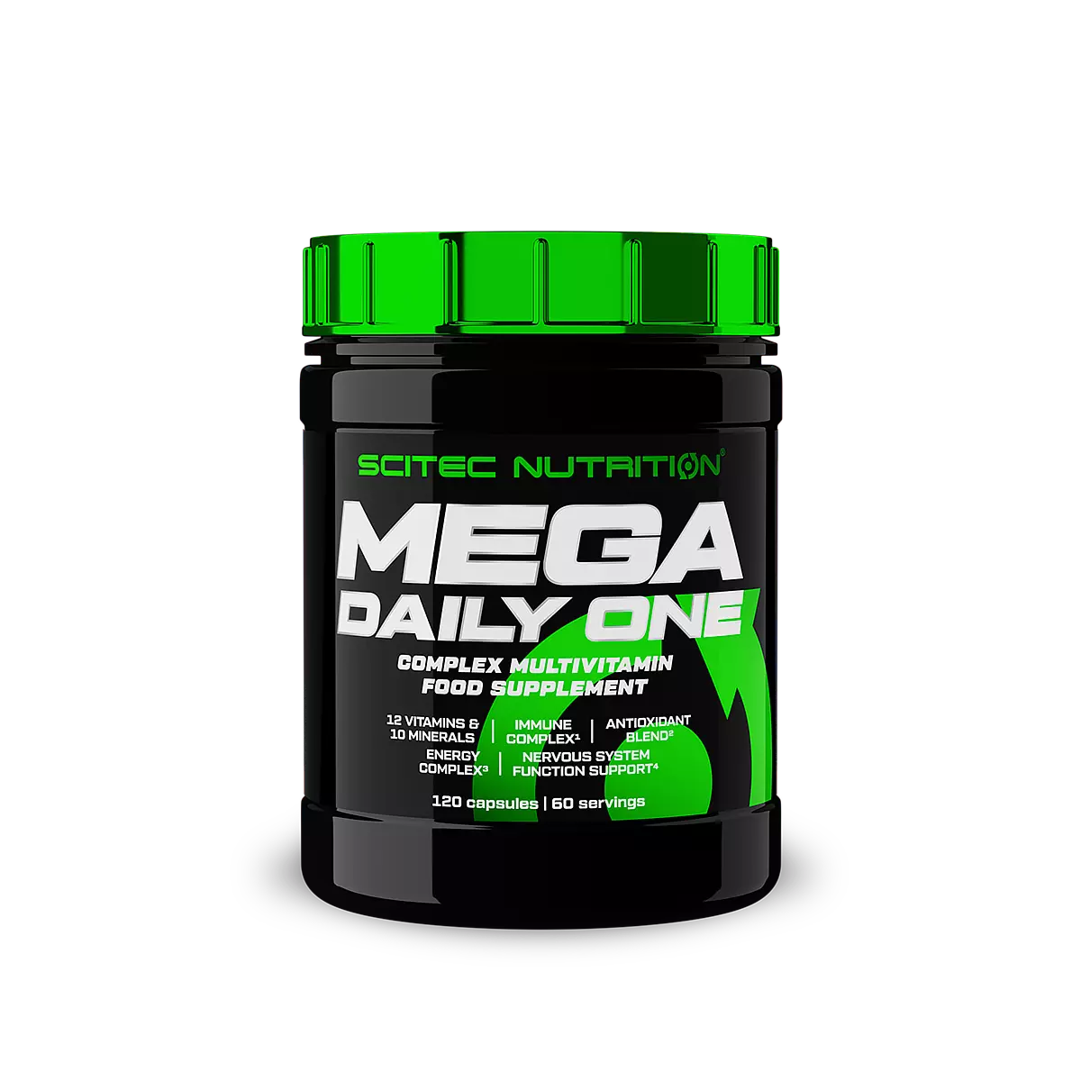 Витамины Mega Daily One Plus Scitec Nutrition, 120 капс.