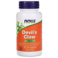 Экстракт корня Когтя Дьявола DEVIL'S CLAW ROOT NOW, 100 вег. капсул