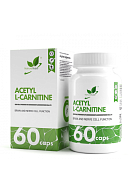 Ацетил L-Карнитин Naturalsupp, 60 капс.