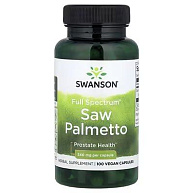 Со пальметто Full Spectrum Saw Palmetto 540 mg SWANSON, 100  капсул