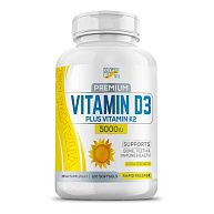 Витамин D3 5000 IU+ Витамин K2 Proper Vit, 120 капс.