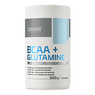 БЦАА BCAA+GLUTAMINE OstroVit, 500 грамм