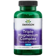 Магний Triple Magnesium Complex 400 mg SWANSON