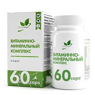Витаминно-минеральный комплекс / Multivitamin and Mineral Complex / 60 капс.