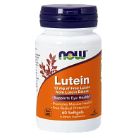 Лютеин Lutein 10 Mg (From Esters) NOW, 60 капсул