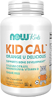 Кальций KID-CAL CHEWABLE CALCIUM NOW, 100 пастилок