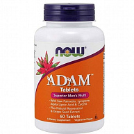 Витамины ADAM NOW Foods, 60 табл