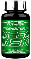 Комплекс для суставов и связок Mega MSM Scitec Nutrition, 100 капс.