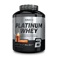 Протеин Platinum Whey BiotechUSA, 2000г, белый шоколад-малина