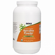 Витамины Spirulina Powder, NOW