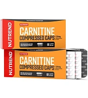 Л-карнитин CARNITINE COMPRESSED CAPS Nutrend, 120 капс.