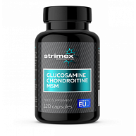 Glucosamine-Chondroitine-MSM, Strimex, 120 капсул