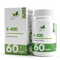 Токоферол (Витамин Е) / Vitamin Е 400 / 60 капс.