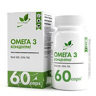 Омега 3 высокой концентрации / High concentration omega-3 / 60 капс.
