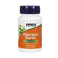 Экстракт чеснока ODORLESS GARLIC ORIG NOW, 100 веган.капс.