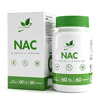 НАК 600мг N-ацетилцистеин Naturalsupp, 60 капс. 