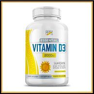 Витамин D3 Essential 2000 IU Proper Vit, 120 гелькапс.