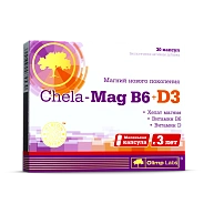 Витамины Olimp Chela-Mag B6 + D3, 30 капс.