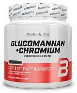 Глюкоманнан+Хром Glucomannan + Chromium Biotech USA, 225 гр.