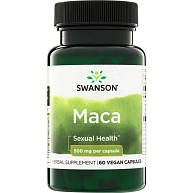 Мака Maca 500 mg SWANSON, 60  капсул
