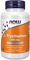 Триптофан 500MG NOW, 60 капс