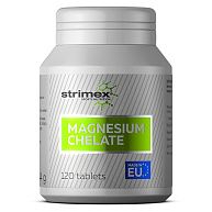 Витамины и минералы Magnesium Chelate, Strimex, 120 таблеток