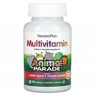 Витамины Animal Parade Chewable NaturesPlus, 90 жев табл