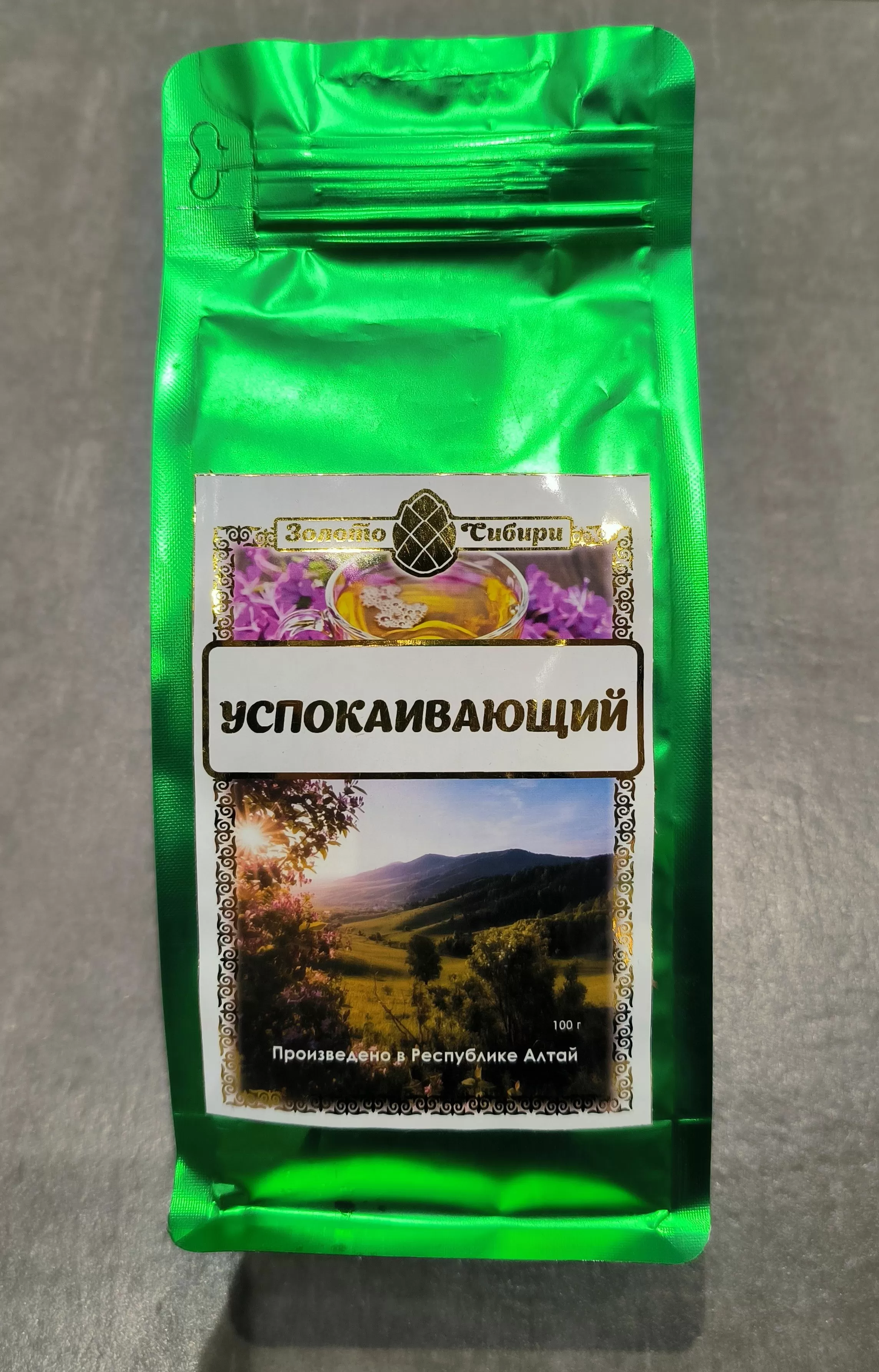 Чай Успокаивающий, Золото Сибири, 100г