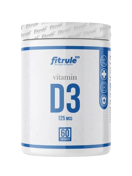 Витамин D3 5000IU, FitRule