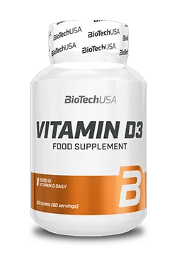 Витамины Vitamin D3 50 мкг, Biotech USA