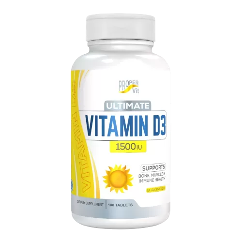 Витамин D3  Essential 1500 IU, Proper Vit