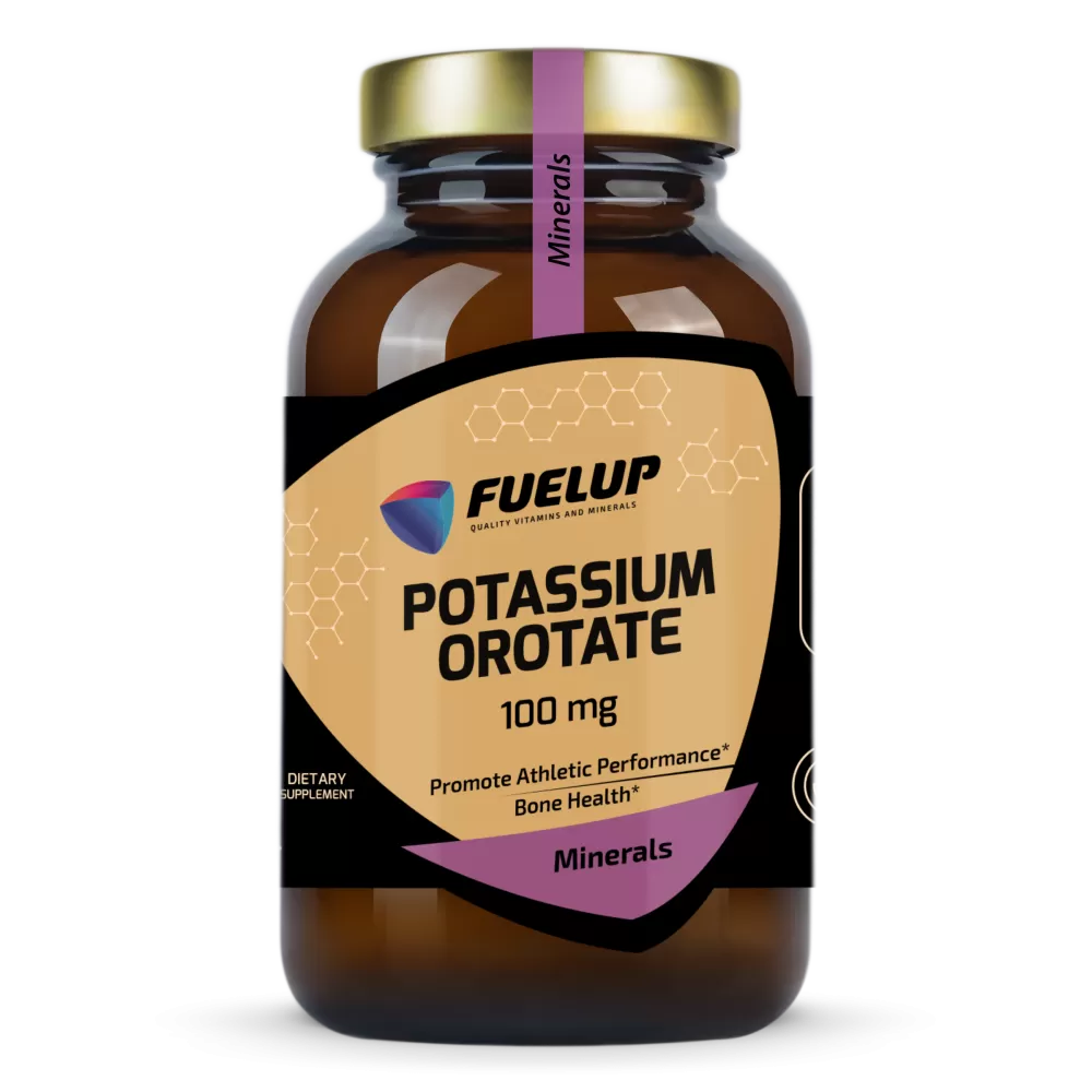 Калий Potassium Orotate 100 mg Fuel-Up, 120 вег.капсул